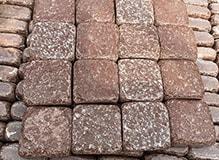 Лемезит-брусчатка-галтованная, цвет-бордо, фото Купить Лемезит-брусчатка-галтованная, цвет-бордо в Орске
